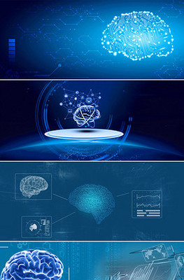 線性藍色機器人圖標 智能科技的視覺象征與深遠意義